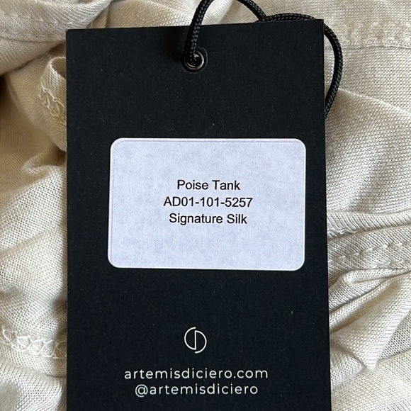 ARTEMIS DICIERO Poise Tank - Bone - Picture 12 of 12